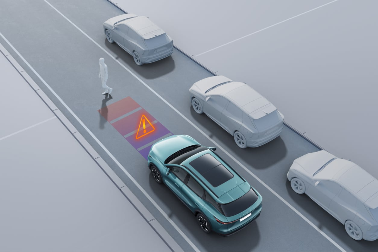 Sustav automatskog kočenja u nuždi